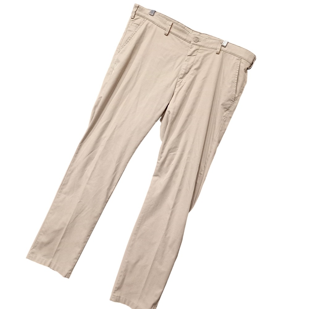 Ballin Atwater Modern Fit Khaki Performance Pants Mens 40 M6077W693 Tan
